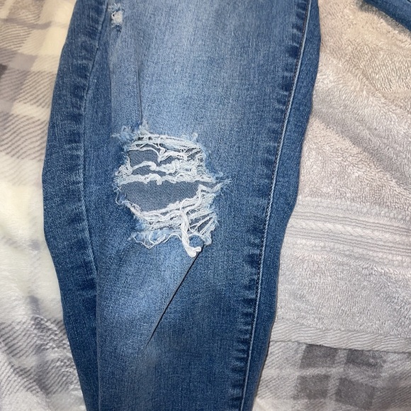 Garage high waisted ripped skinny jeans - Picture 4 of 6